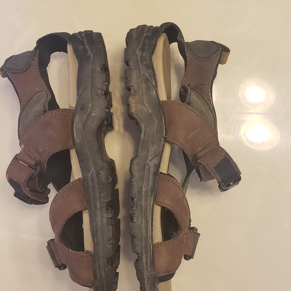 Timberland leather sandals size 11 - Picture 2 of 8